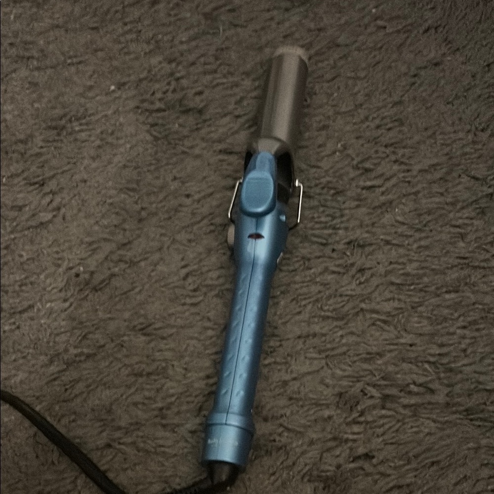Blue Curling Iron babyliss